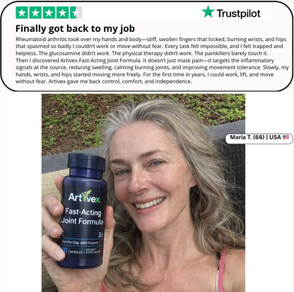 Artivex+  Fast-Acting Joint Formula - 30 Capsules (1. unable to work)