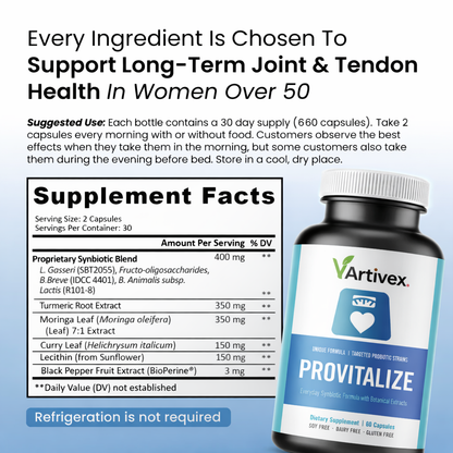 Artivex+  Best Natural Menopause Probiotic