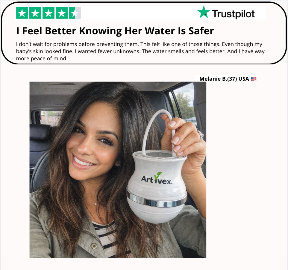 Artivex+ Bath filter (Hyper-Protective First-Time Mom)