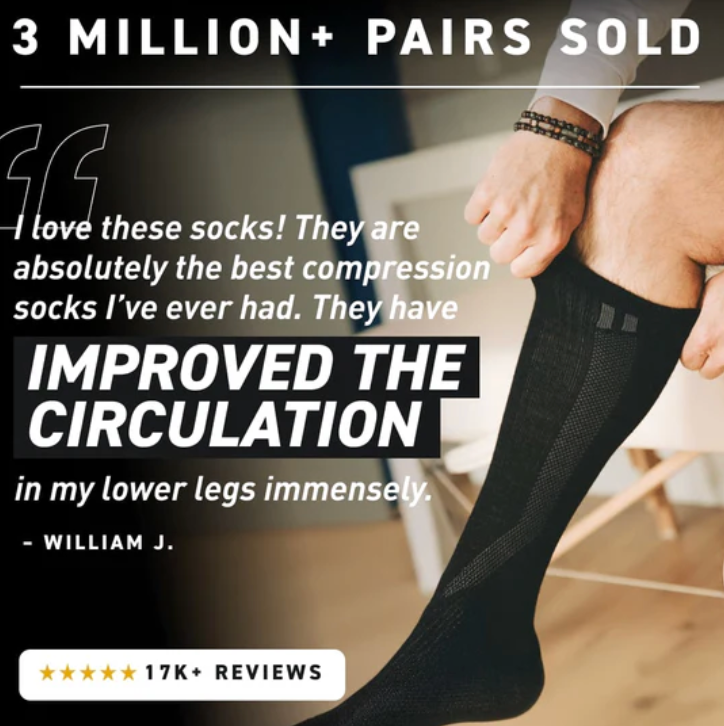 Artivex+ Compression Socks (Long-Term Sufferer)