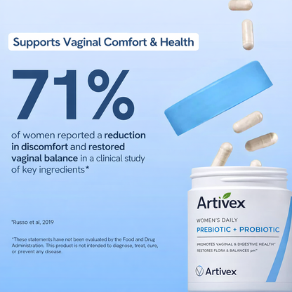 Artivex+ prebiotic, probiotic