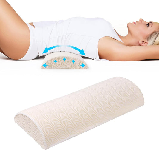 Lower back support pillow