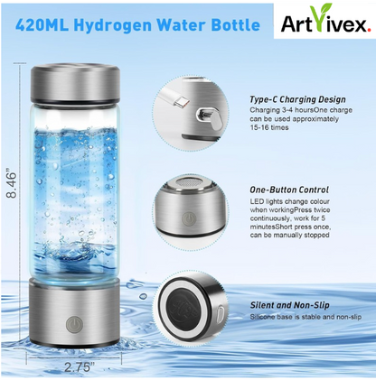 Artivex+ Hydrogen Water Bottle