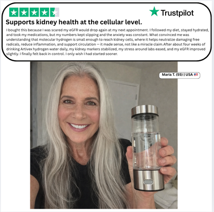 Artivex+ Hydrogen Water Bottle