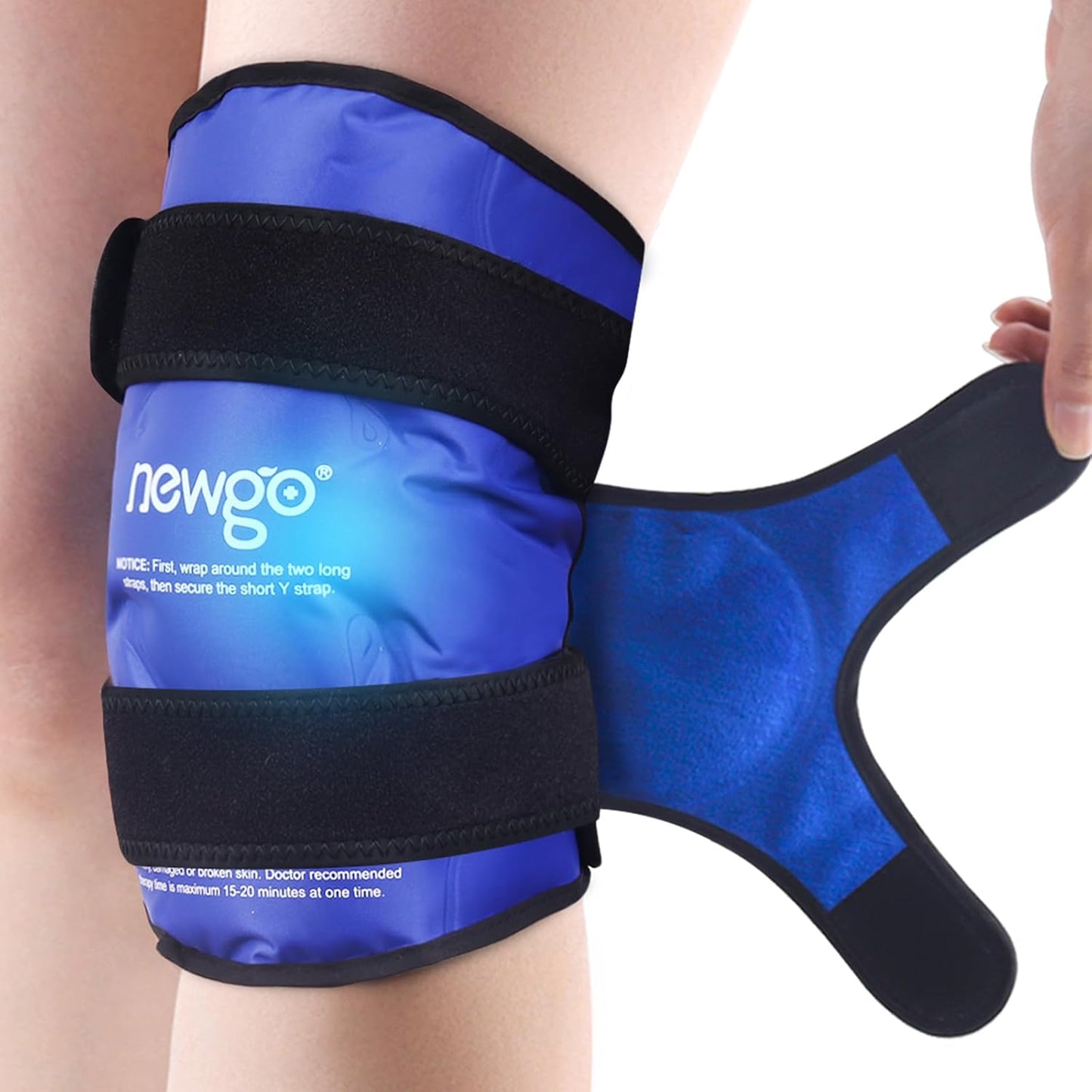 knee massage, help with chronic pain